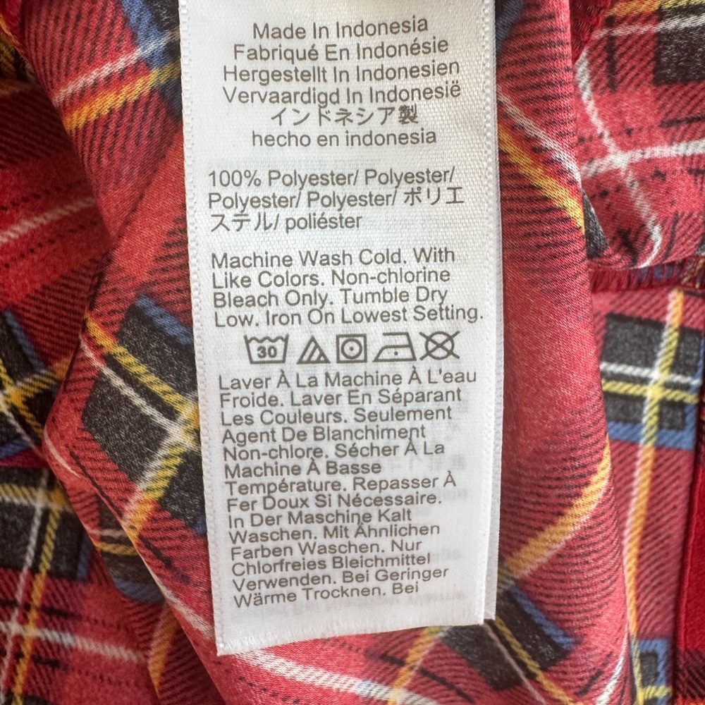 J. Crew Vibrant Red Checkered Tank Top - Picture 5 of 5